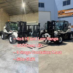 SYM 4x4 3.5 T Forklift Articulated Beast!